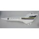 UNDERSEAT FAIRING - RIGHT -  (WHITE) - NEW ( JAWA FACTORY STORED PART)